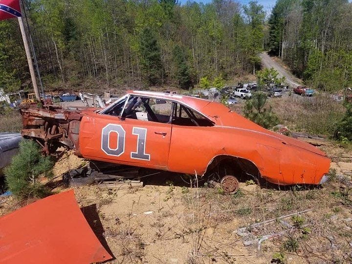General Lee Graveyard: 'Dukes Of Hazzard' Jump Cars Spotted In
