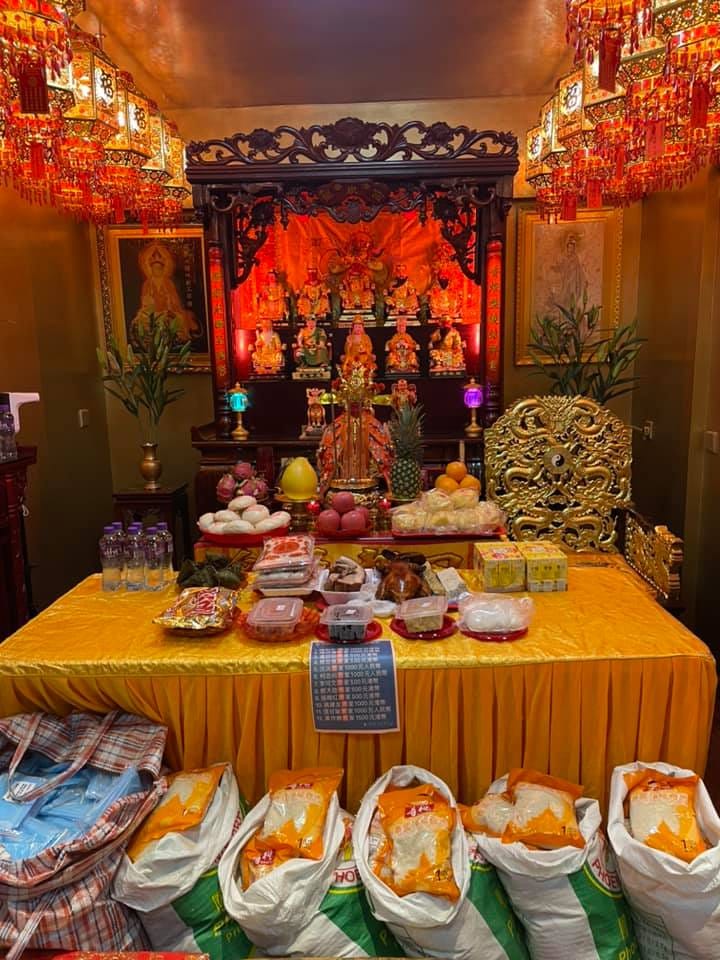 北角龍泉宮的田都元帥神像，香港龍泉宮圖片
