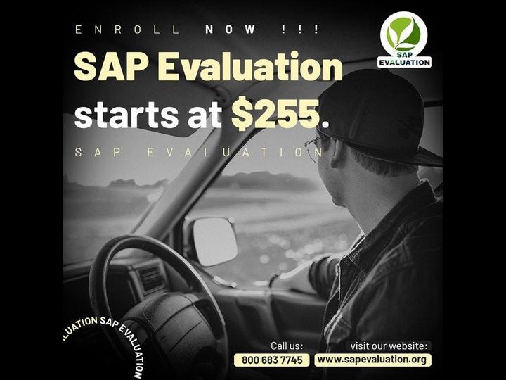 Fmcsa sap program dot sap providers sap evaluation by aacsatlanta
