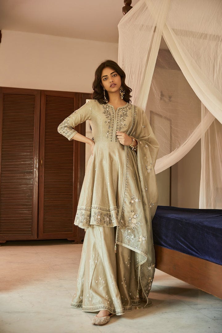 Roshni Sharara Set main image 1