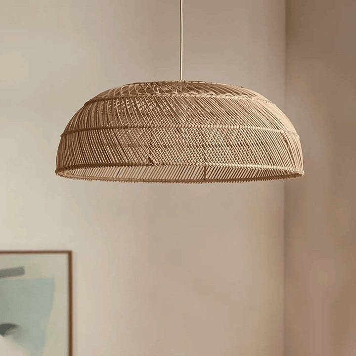 Unveiling the Timeless Beauty: Rattan Pendant Lights, Vintage Lighting 