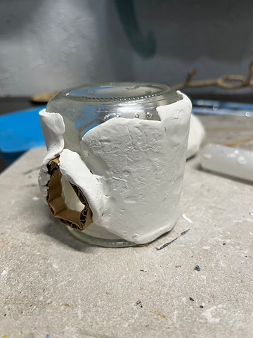How to Recycle Oui Yogurt Jars — Create a Mushroom Fairy House