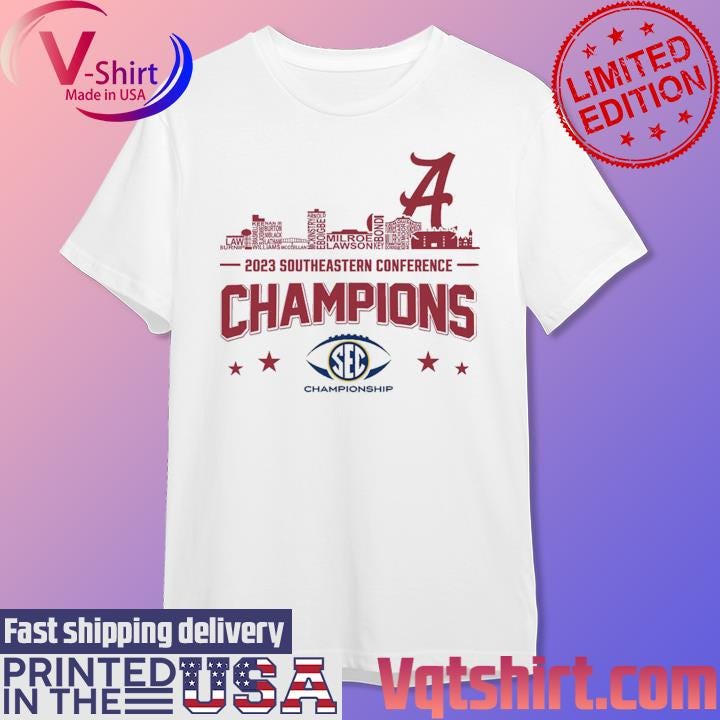 Alabama Crimson Tide 2023 Southeastern Conference SEC Championship City