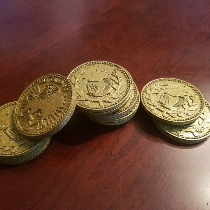 John Wick Gold Coins by groundlucky Medium