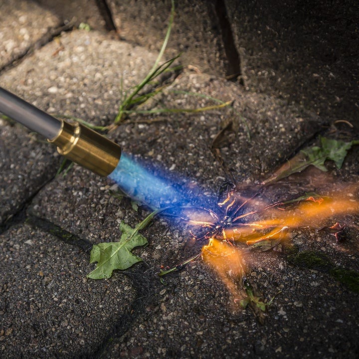 How to use a weed burner. The weed burner is a convenient and… by
