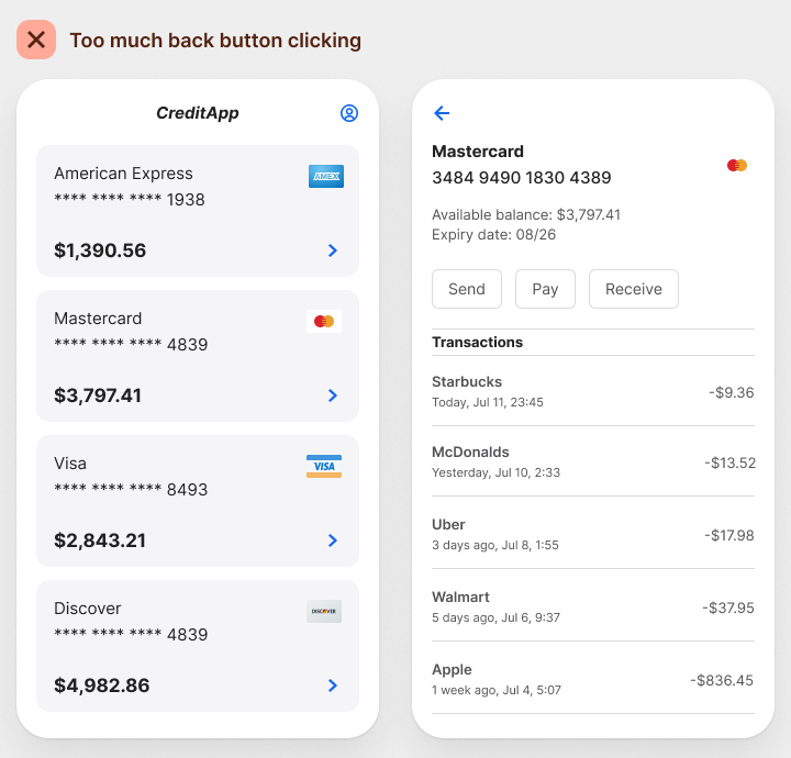 Swipe Navigation A Faster Way to Navigate Mobile Screens by UX