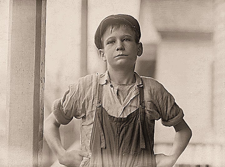 child labor during the industrial revolution