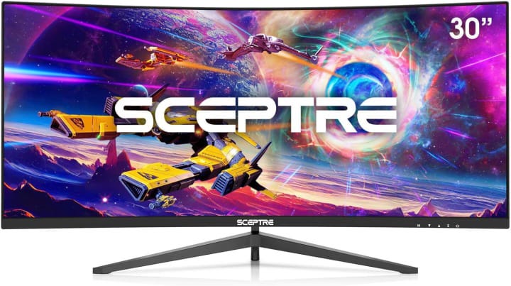 AOC 27 Curved Frameless Ultra-Fast Gaming Monitor, FHD 1080p, 0.5ms 240Hz,  FreeSync, HDMI/DP/VGA, Height Adjustable, 3-Year Zero Dead Pixel Guarantee,  Black, 27 FHD Curved (C27G2Z) 
