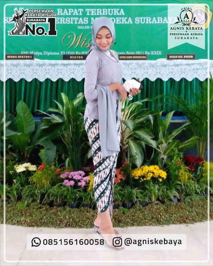 SEWA KEBAYA SURABAYA MURAH Agnis Kebaya, Tempat Persewaan Kebaya