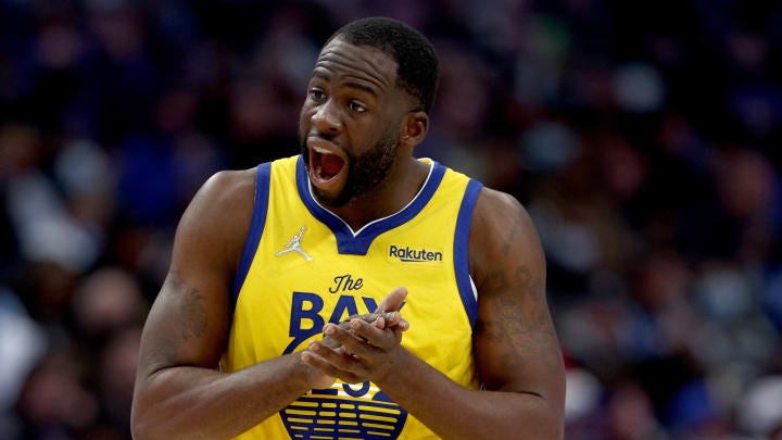 Draymond Green gives positive signs in his recovery for the Warriors ...