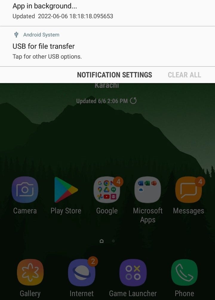 Using background services in flutter by mustafa tahir medium