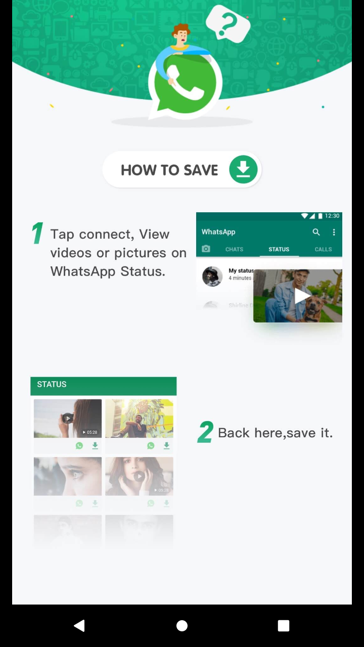 HOW TO DOWNLOAD STATUS FROM INSTAGRAM, FACEBOOK AND WHATSAPP USING