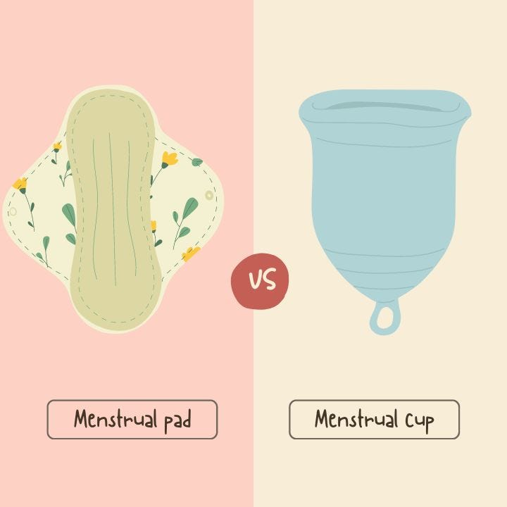The benefits and risks of using a menstrual cup instead of traditional