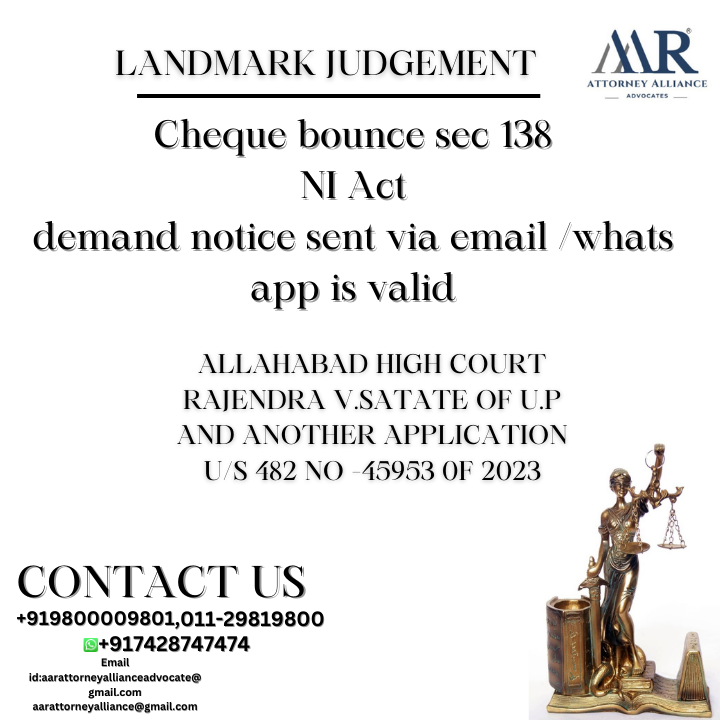 LANDMARK JUDGEMENT ALLAHABAD HIGH COURT Aarattorneyallianceadvocate Medium