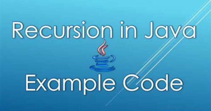 RECURSION IN JAVA (PART 1) | by Ishika Maurya | Jul, 2024 | Medium