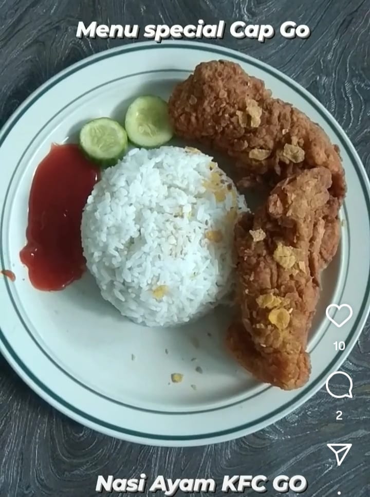 KFC kw versi Vegan