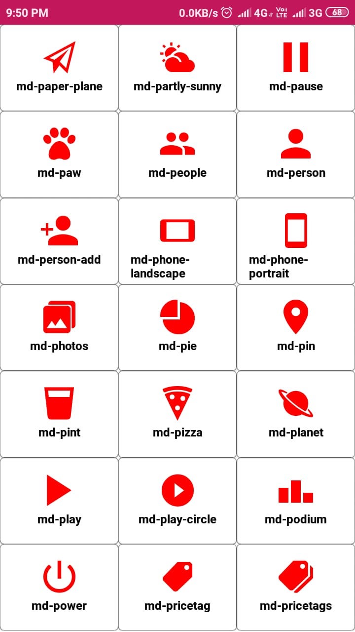 React Native Icons For iOS and Android (RN version 0.60+) by Sujeet