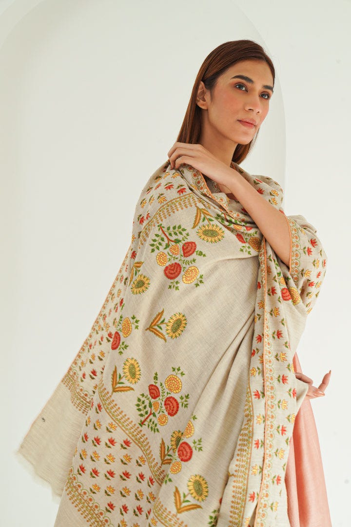 Elevate your Style with Hand-Embroidery and Men’s Pashmina Shawls ...