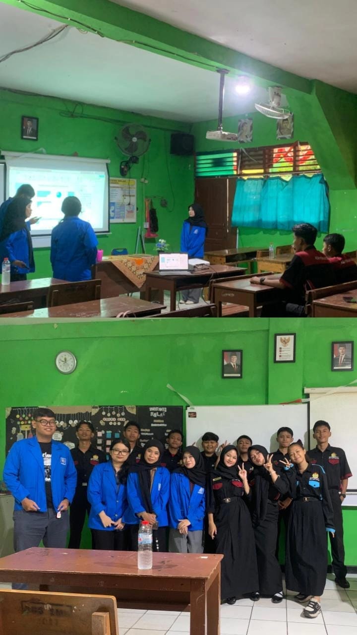 Melalui Studi Kasus Netflix, Mahasiswa UBSI Cengkareng Perkenalkan Power BI kepada Siswa SMK