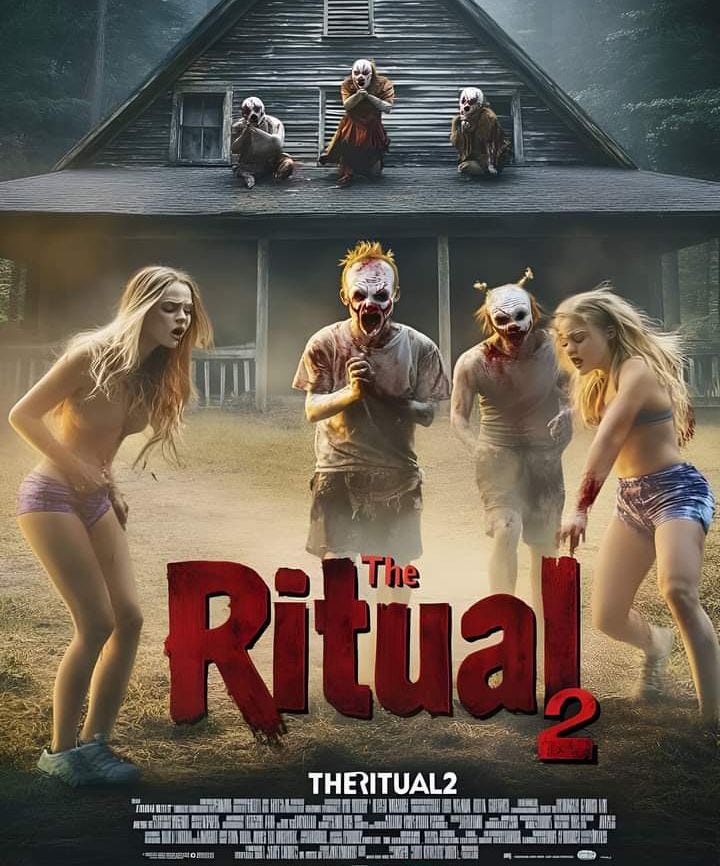 This image appears to be a promotional poster for a horror movie titled ...