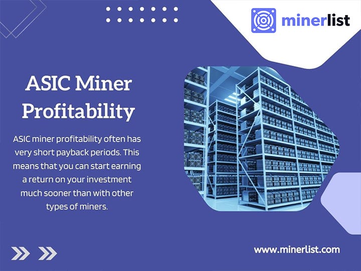 ASIC Miner Profitability MinerList Crypto Miners Medium
