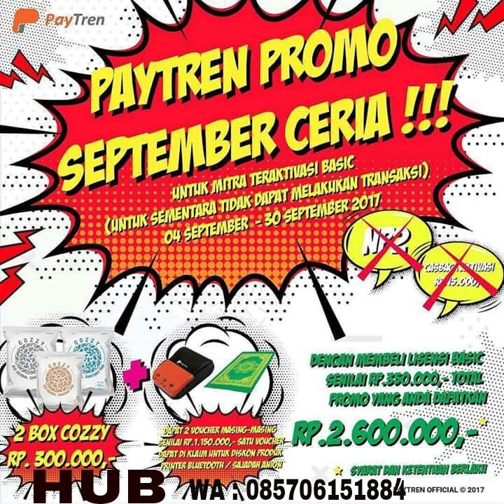 0857.0615.1884 (ISAT) - Promo PayTren Terbaru, Daftar Paket Basic Dapat  CHASBACK total 2.600.000 | by Daftar PayTren | Medium