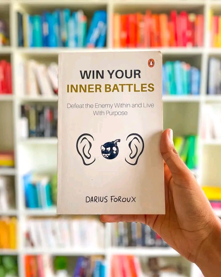 Book Insights for Success - Win Your Inner Battles by Darius Foroux 