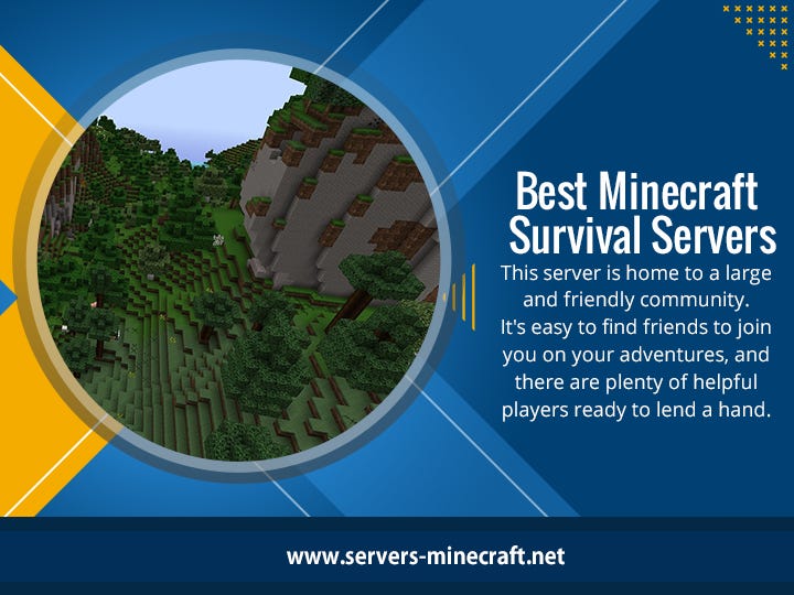 Best Minecraft Survival Servers. Minecraft Survival Servers The Best