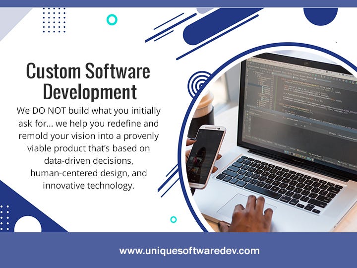 Custom Software Development Dallas - Unique Software Development - Medium