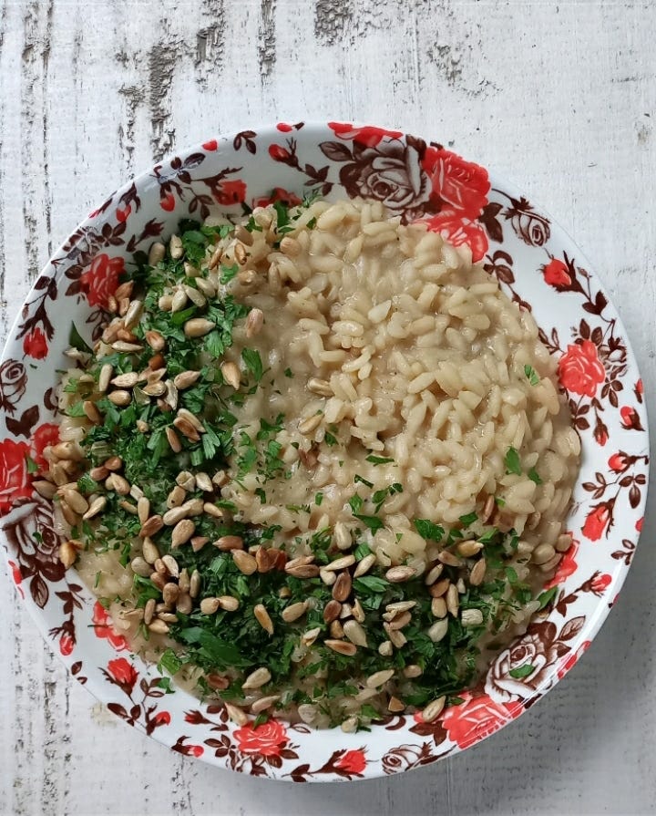 Risoto de sabores secretos