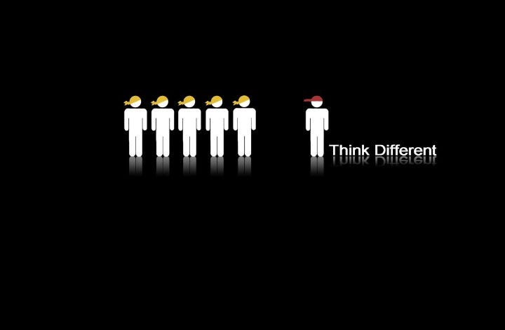 THINK DIFFERENT. What distinguishes human being from… | by Amra Kitchilan |  Medium