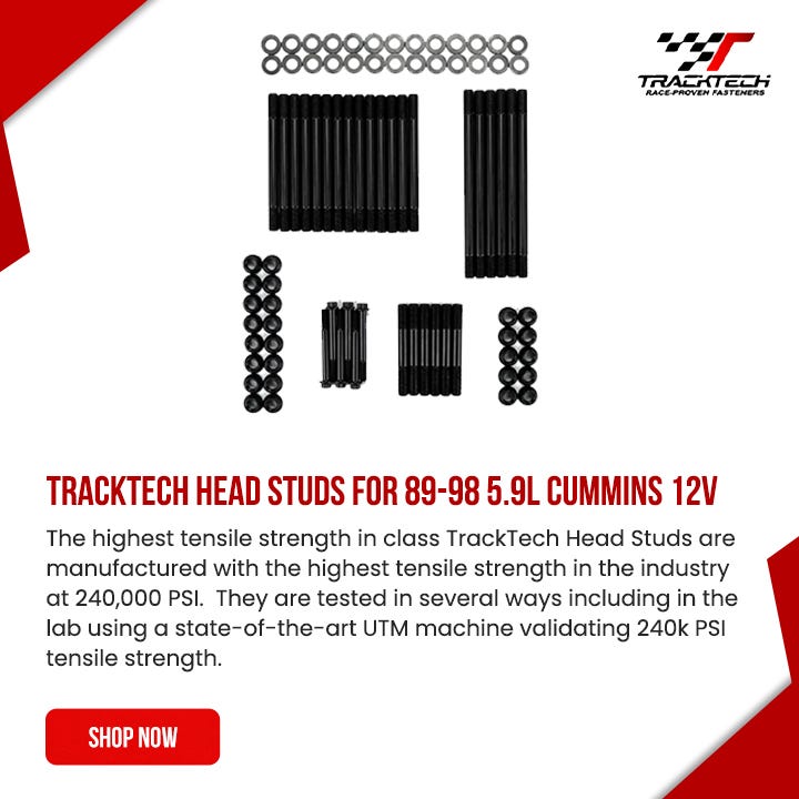Head Studs vs. Bolts Making the Case for Superiority by Tracktech