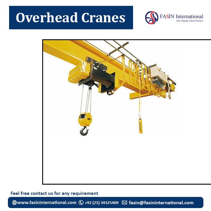 Overhead Cranes — Supplier In Pakistan Fasininternational Medium