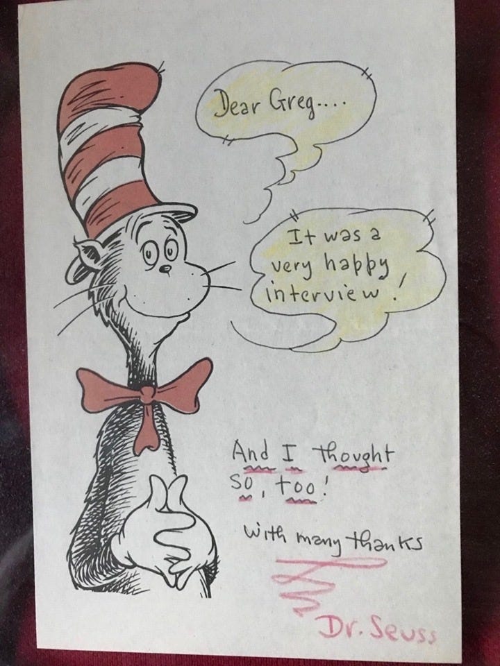 DINNER WITH DR. SEUSS AND FRANK CAPRA: ‘Cat in the Hat’ Meets ...