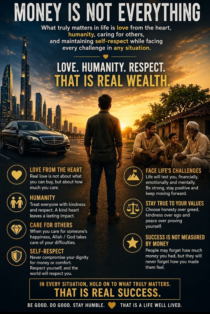 More Than Money: The Strength of Love, Humanity, and Self-Respect When wealth fades, what truly…