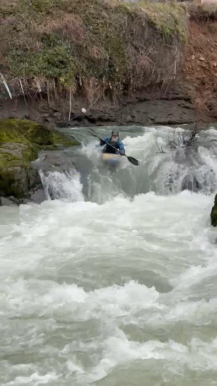 Solo Kayaking
