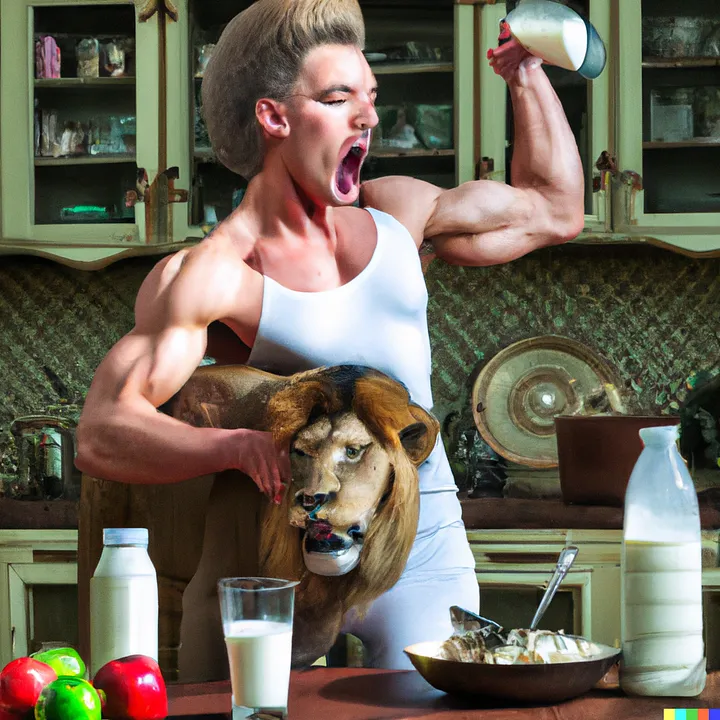 Drink Lion’s Milk make you stronger? by Arjun Singh Medium