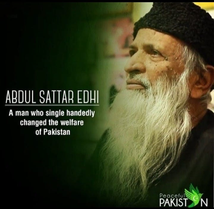 My experience raising funds for the Edhi Foundation Essentially, it’s a