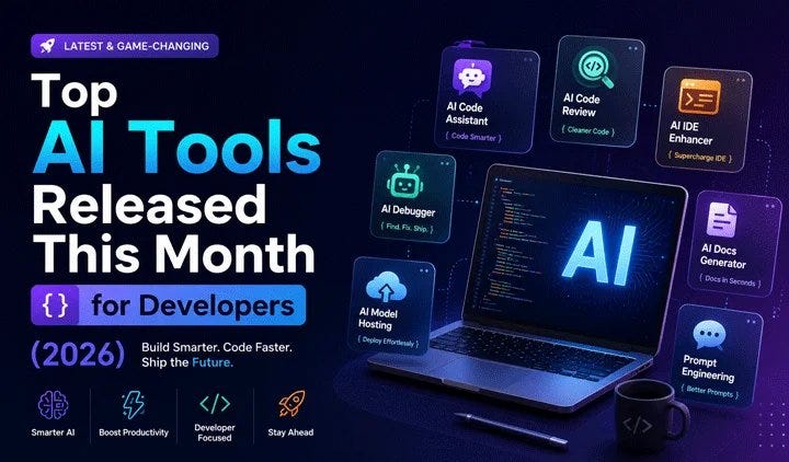 Top AI Tools Released This Month for Developers (2026): Best New AI Coding & Productivity Tools