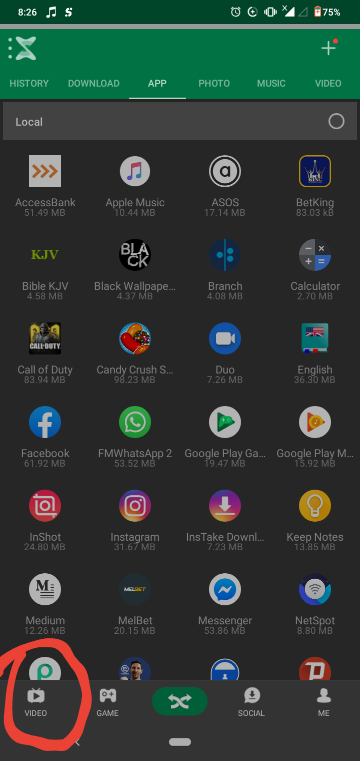 CONVERTING VIDEO TO AUDIO ON YOUR ANDROID PHONE USING XENDER 🔉🕺 by
