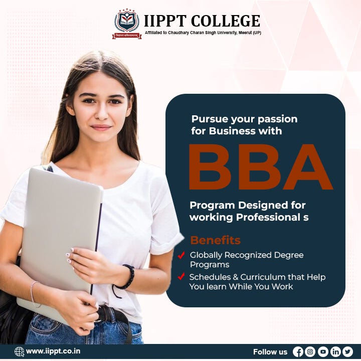 Empower Your Ambitions: Chart your course to success with our BBA ...