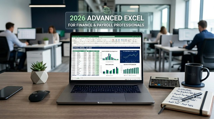 Why Advanced Excel for Finance & Payroll Professionals Matters More Than Ever in 2026