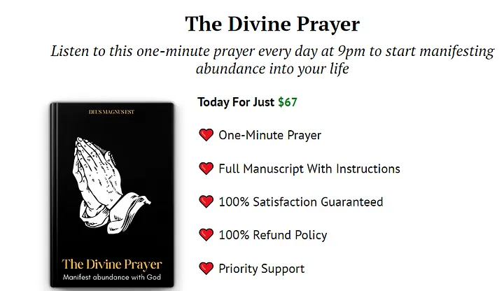 The Divine Prayer Review: Transform Your Life with Daily Manifestation ...
