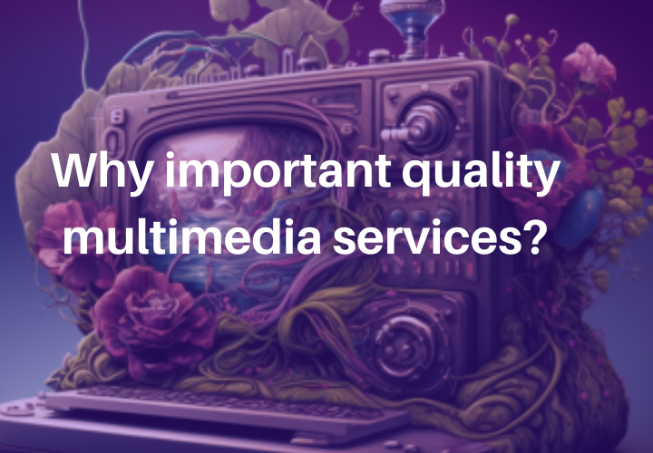 Why important quality multimedia services by Michael Medium