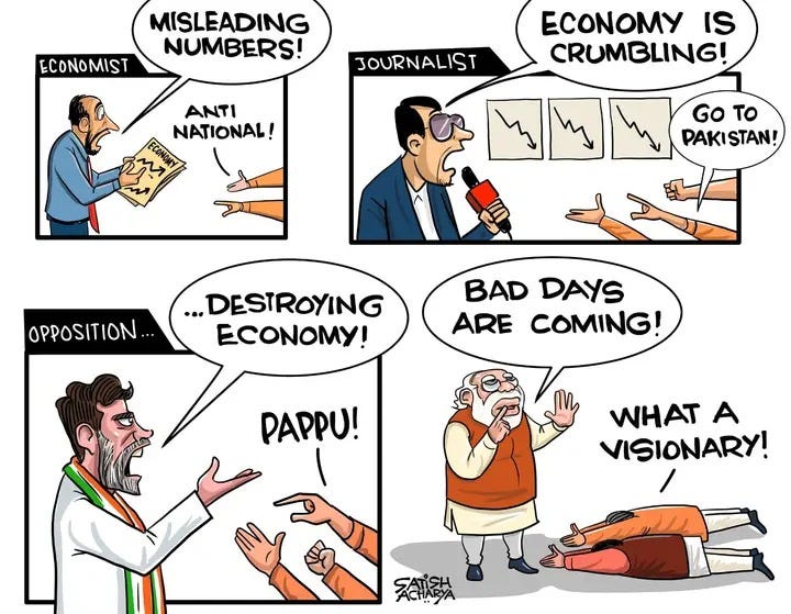 We, the cowardly people of India