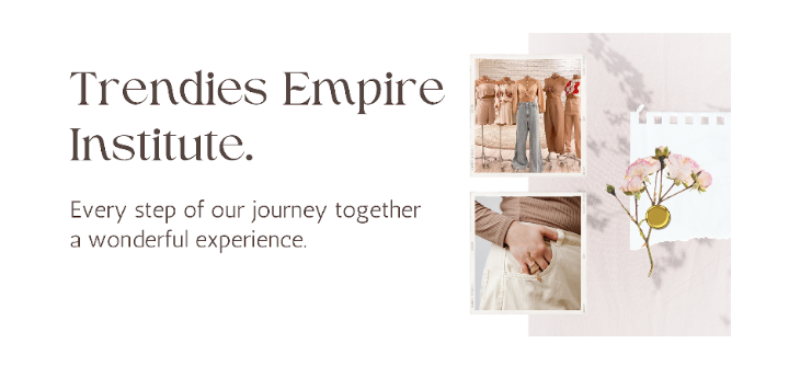 Promotional emails copy for Trendies Empire Institute fashion training ...