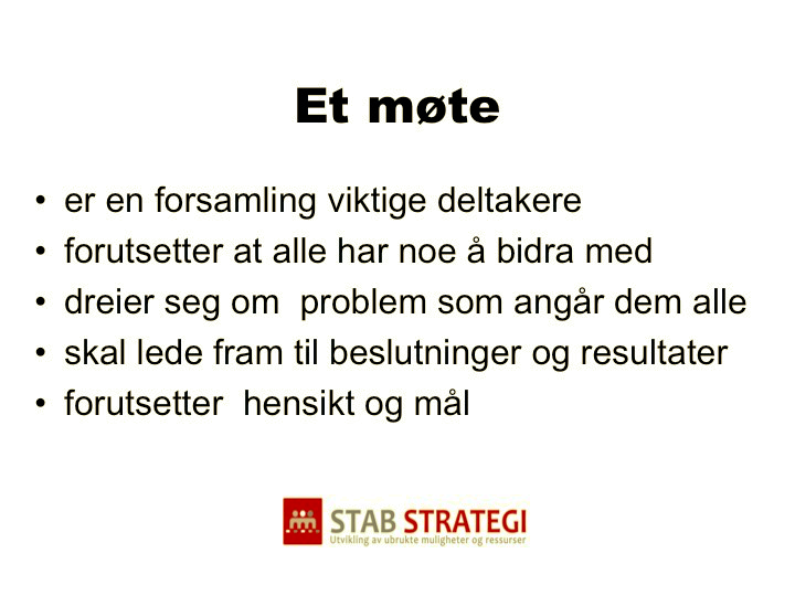 Hvorfor er noen møter helt bortkastet… | by Per Stabell | Medium