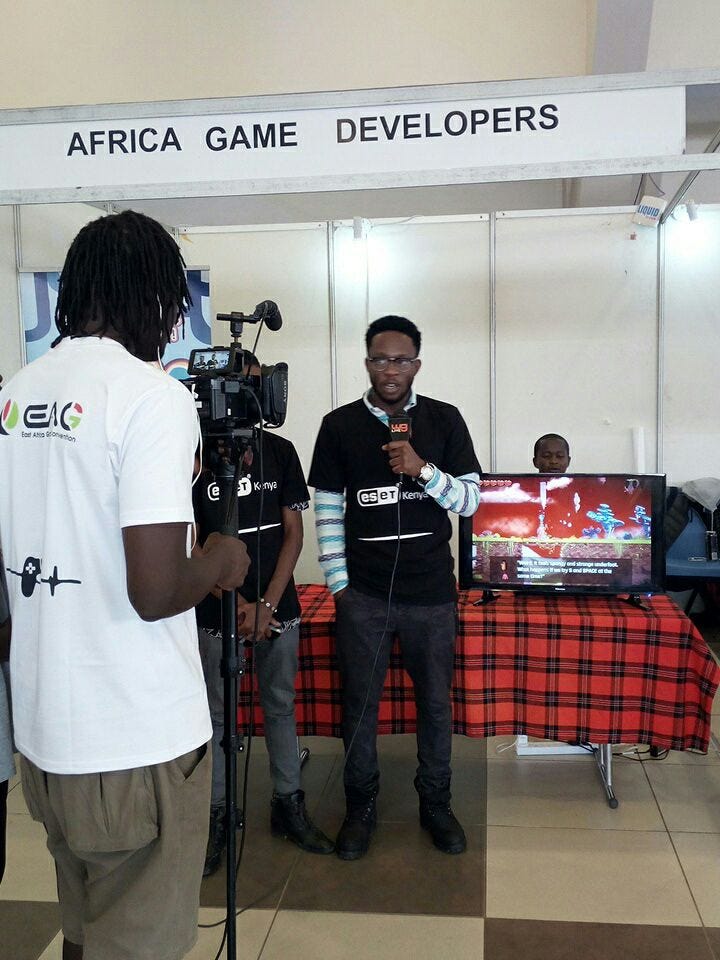 Africa Game Developers showcasing at East Africa Gaming Convention | by