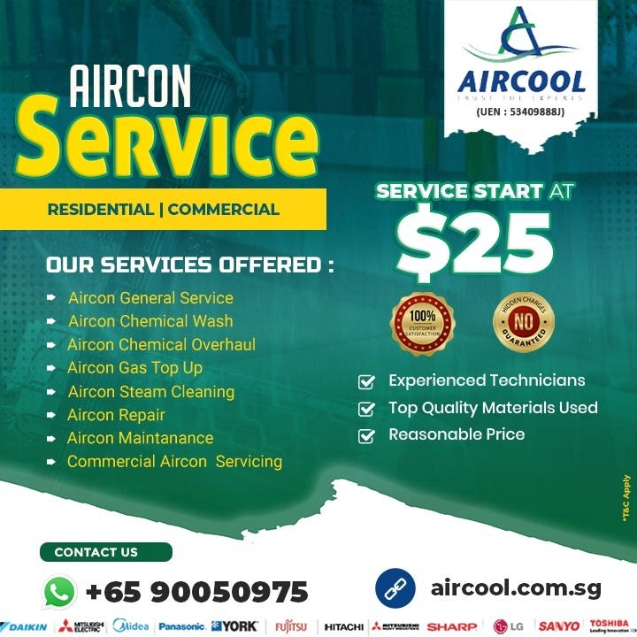 Aircon service Aircool Medium