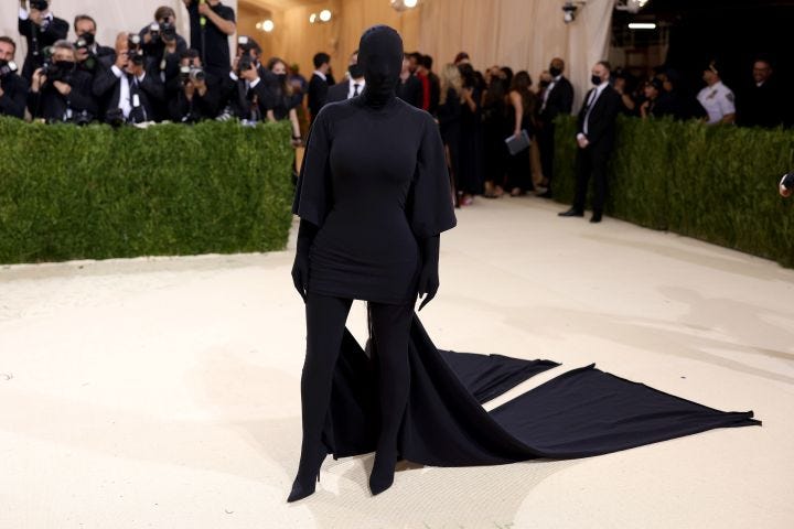 The Secret Meaning Behind Kim Kardashian's Met Gala Outfit | by Brad |  Medium